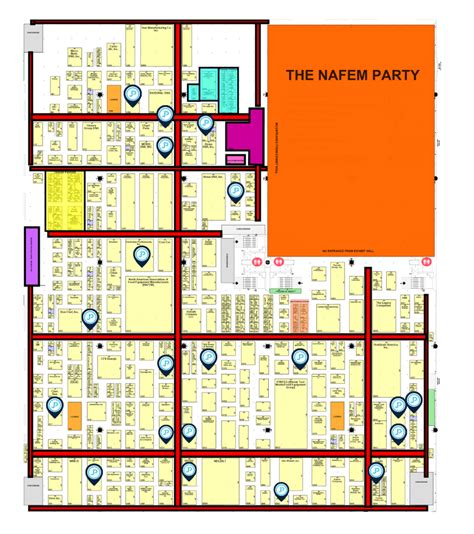 Nafem 2023 Floor Plan