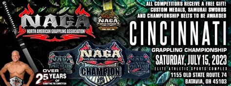 Naga cincinnati 2023 results. Jul 15, 2023 · Jon Moxley competed in the NAGA Cincinnati Grappling Championship on July 15 and won a gold medal. 