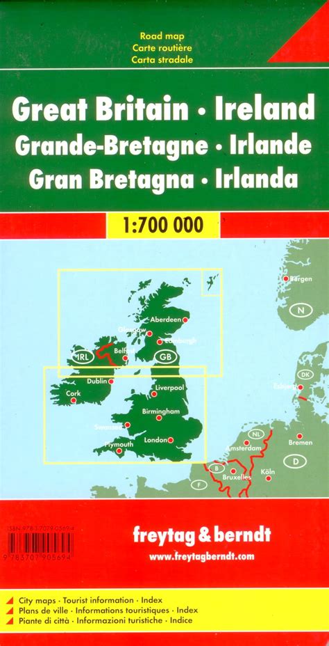 Nagy britannia, irorszag, autoterkepe 1:1 000 000. - Dino crisis 2 primas official strategy guide.