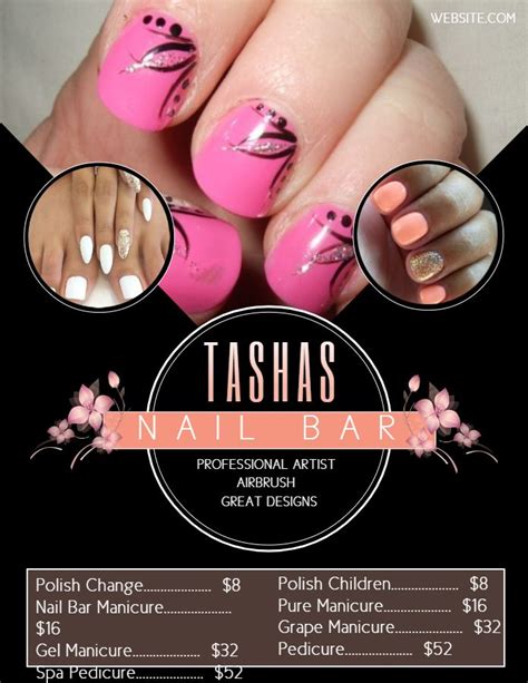 Nail Flyer Template