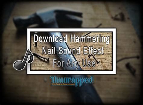 Nail Hammering Sound APK Download for Android 