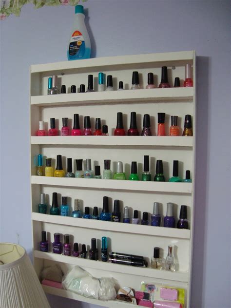 Nail Polish Shelves & Wall Racks Shop Salon City