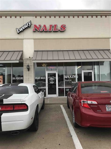 Nail salons in waxahachie tx. T Nails and Spa is one of Waxahachie’s most popular Nail salon, offering highly personalized services such as Nail salon, etc at affordable prices. T Nails and Spa in Waxahachie, TX. 3.4 ... 1447 N Hwy 77, Waxahachie, TX 75165. Mon-Fri. 9:30 AM - 7:00 PM. Sat. 9:00 AM - 6:00 PM. Sun. 