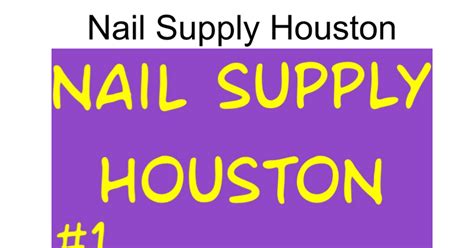Discount Nail Supply - Houston, Houston, Texas. 56 likes · 1 was here. Nail Salon. 
