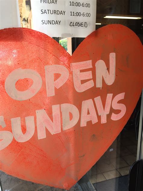 Under the Sunday Trading Act 1994, large shops and supermarkets – defined as anything over 3000 square foot – are allowed to open on Sundays for just six consecutive hours between 10am and 6pm .... 