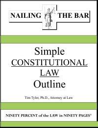 Nailing the bar simple constitutional law outline law school exam guides series. - Confucius a guide for the perplexed.