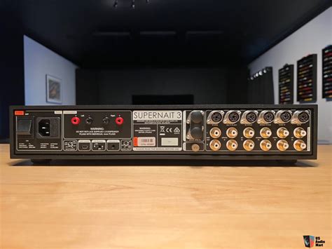 Naim supernait 3 specs.  Line-level input sensitivity: 75mV.  At first ...