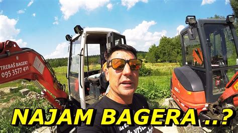 Najam malog bagera.  Saznaj vi&scaron;e Za kratkoročne projekte ili sezonske radove, najam mal...