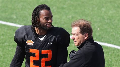 Najee Harris and Nick Saban clashed at Alabama
