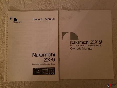 Nakamichi zx 9 zx9 owners operations manual. - Goldman sachs investment banking training manual program.