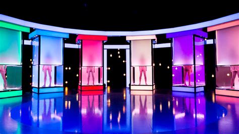Naked attraction tv show. Naked Attraction is a British television dating game show produced by Studio Lambert and broadcast on Channel 4. Hosted by Anna Richardson, the show premiered on 25 July 2016 and has aired seven seasons. The series premise involves a clothed single person presented with a gallery of six nude potential partners, who are hidden behind differently ... 