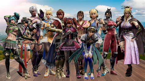 Naked girls from soul calibur. .  ...