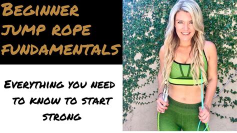 Naked girls playing jumprope. <3 How To Start Jumping Rope | Beginner Guide Jump...