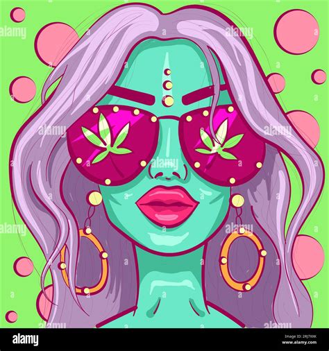 Naked hippie stoner girl. .  ...