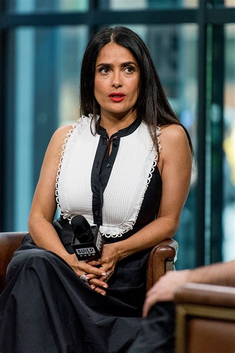 Salma Hayek is toying with the idea of towel fashion. In new photos posted to Instagram on Tuesday, the Magic Mike’s Last Dance actress wears nothing but a set of towels while relaxing inside of .... Naked salma hayek