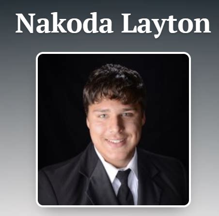 Nakoda layton obituary. By Jesus Torres / 23 de December de 2023. Memorial services to celebrate the life of Nakoda (Koda) C. Layton, 18, of Troy, will take place at 11:00 AM on Saturday, July 22, 2023, at Temple Bible Church. The service will be conducted alongside his beloved sweetheart, Kayleigh R. Smith, 17, also of Troy. Tragically, Koda passed away on Monday ... 