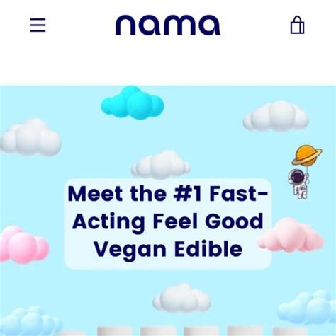 Nama coupon codes. Get 20% off Nama CBD using the discount code at checkout. Find more Nama discount codes, coupon codes, and promos including 20% off and free shipping. Find the best deals here and save! 