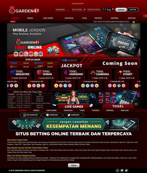 Nama nama bandar togel terpercaya 2019. Cara daftar agen judi togel.