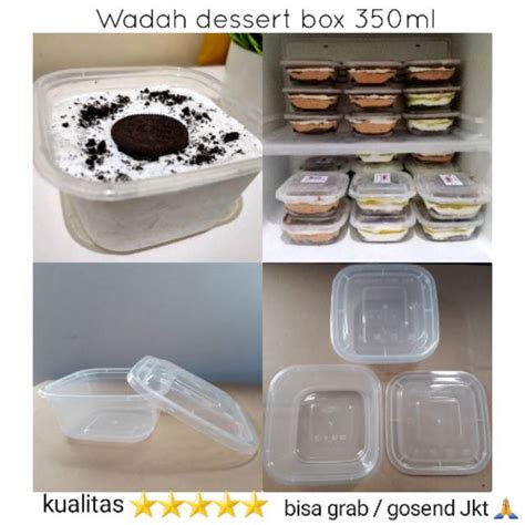 Nama wadah untuk dessert box