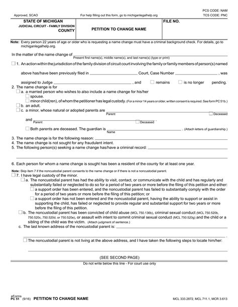 Name Change Forms How to Legally Change Your Name eForms