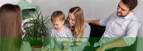 Name Change Summit County - Legal Family Name Change