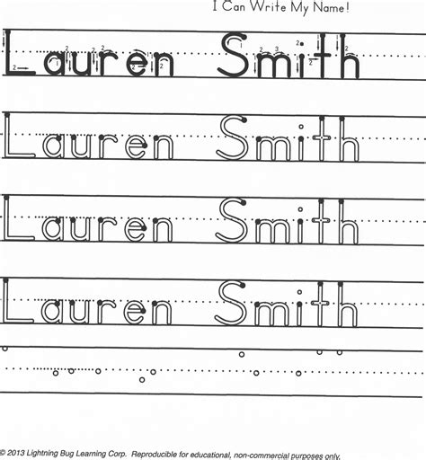 Name Handwriting Sheets amulette