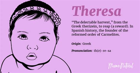 Name Meaning, What does Theresa mean? - Think Baby Names