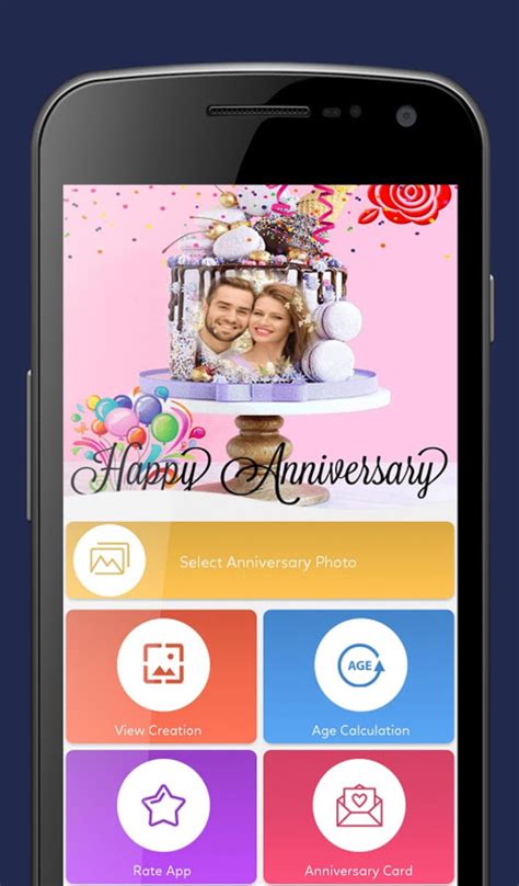 Name On Anniversary Cake Photo APK Download for Android 