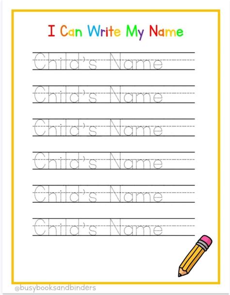 Name Trace Template