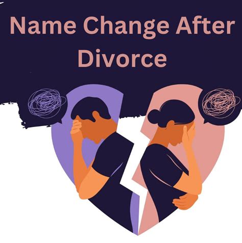 Name change after divorce. Changing your name after divorce can mean a new start to your life. When you are changing your name, you can opt to keep your maiden name or change your whole … 