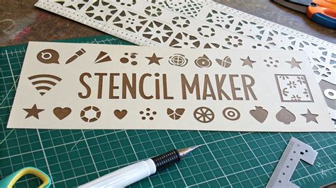 Name stencil maker.  This tool streamlines the process of producing Free cust...
