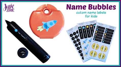 Namebubbles. Everything! Our personalized family labels can be placed on almost all surfaces. They’re perfect for school supplies, clothing, shoes, daycare items, and more. Our family name labels are waterproof, … 