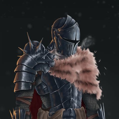 Nameless knight. General Information. This set is identical to the starting armor set for the Knight class in Dark Souls 1. It can be seen as a lighter alternative to the Knight Set, and as such, it offers lower defenses and Poise. However, its resistances to Lightning and Bleed are higher than average for plate armor sets. 