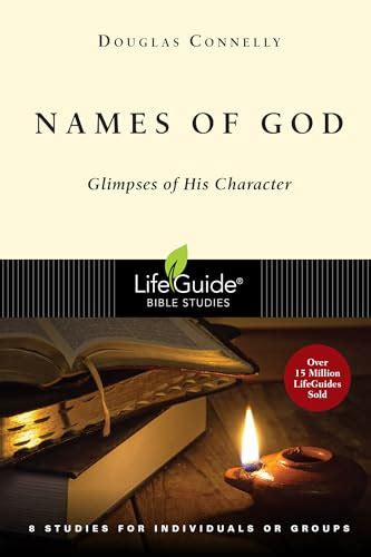 Names of god glimpses of his character a lifeguide bible. - Manuel de génie civil par vazirani et chandola.