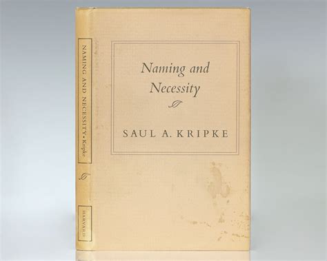Read Online Naming And Necessity By Saul A Kripke