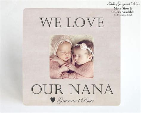 Nana personalized frame - Etsy France