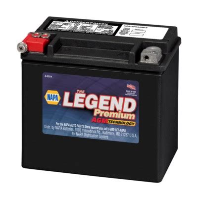 Buy NAPA Power Sport Battery 3 Months Free Replacement BCI No. NA 128 