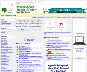 naperville.bookoo.com is the premium online classifieds community for Naperville, Illinois and surrounding areas. The friendliest... Google PR 2.. 