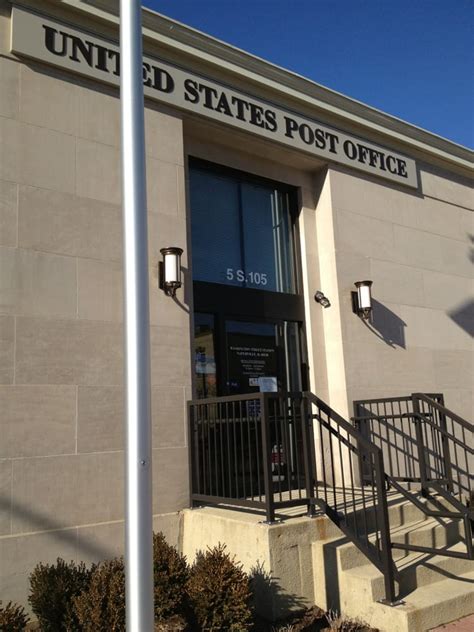 The Naperville Post Office was located in his building 