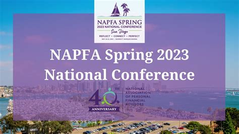 Napfa Spring Conference 2023