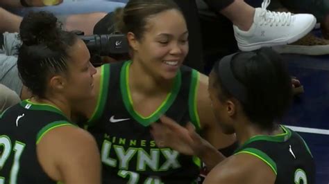 Napheesa Collier, rookies rally Lynx to 73-70 victory over Sparks
