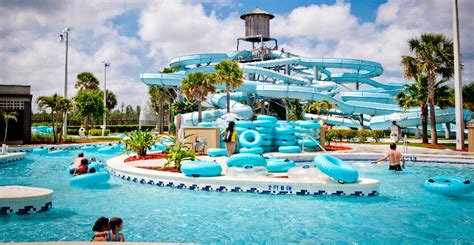 Naples water park. Photo Courtesy: Hyatt Regency Coconut Point Resort and Spa. Three acres of water and a lazy river are what make Hyatt Regency Coconut Point one of the best Florida hotels with water parks on the Gulf Coast for families. Loved the most by kids, the waterpark has five waterslides and a kid-friendly waterfall. … 