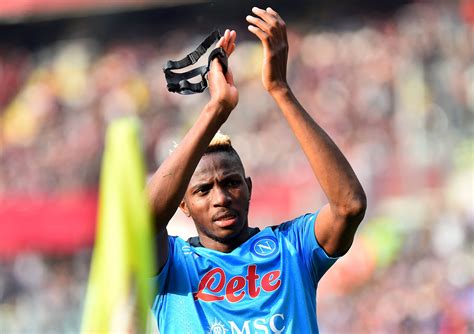 Napoli forward Osimhen out of Champions League game vs Milan