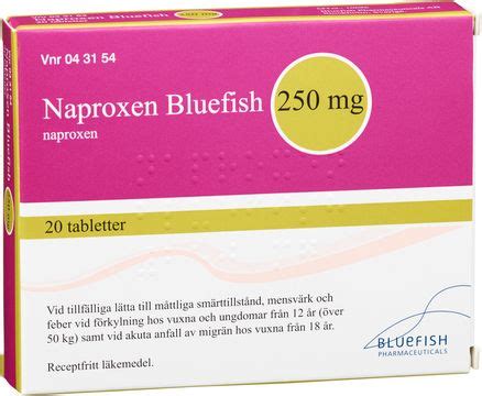 Naproxen bluefish narkotika