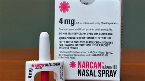 When given in time, naloxone can save a life. The nasal-spray drug