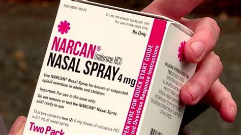 Narcan nasal spray maker aims for over-the-counter price of less than $50