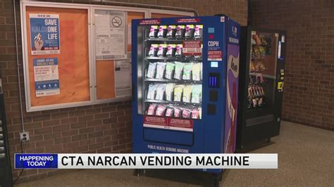 Narcan vending machines available to deter overdose deaths in Chicago