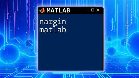 Nargin matlab