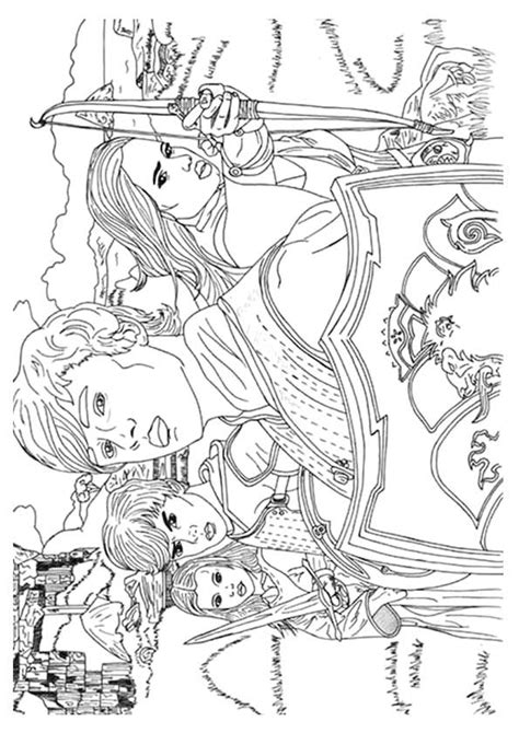 Narnia Coloring Page