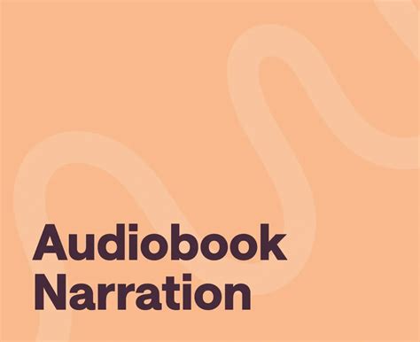 Narrate an audiobook